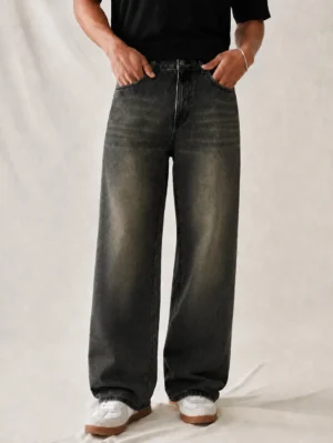 Black Loose Baggy Fit