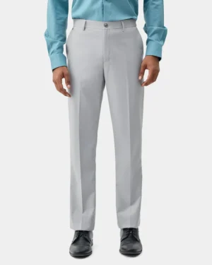 Grey Solid Trouser