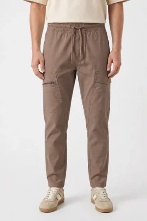 Carob Brown Cargo Pant