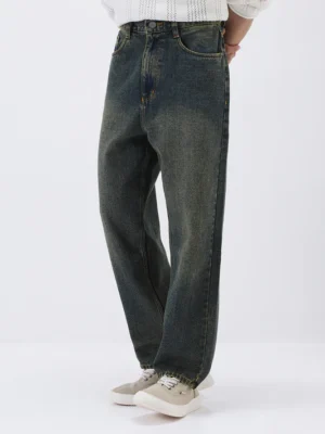 Blue Loose Baggy Fit