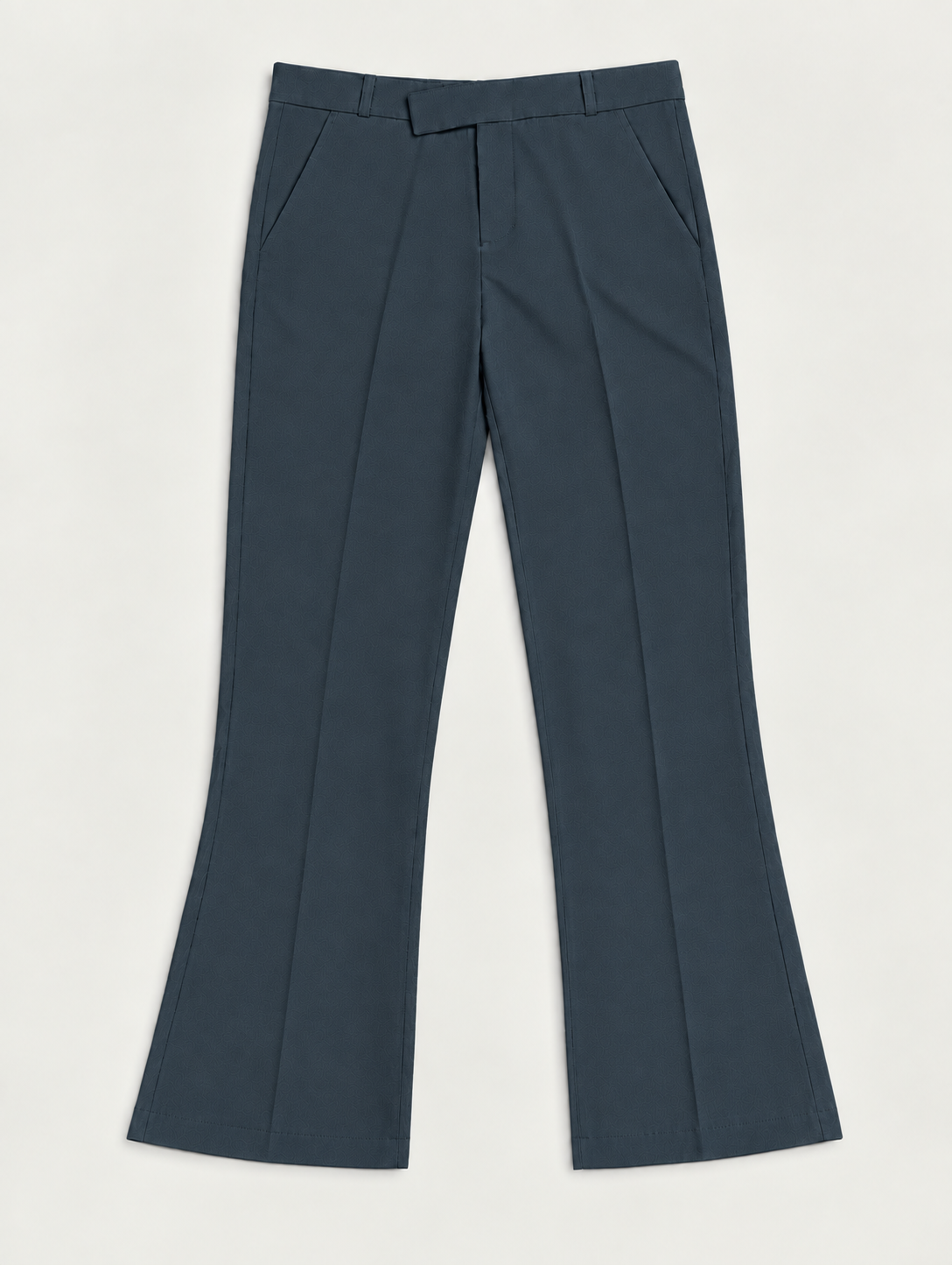 Slate Blue Bootcut Trouser - Image 3