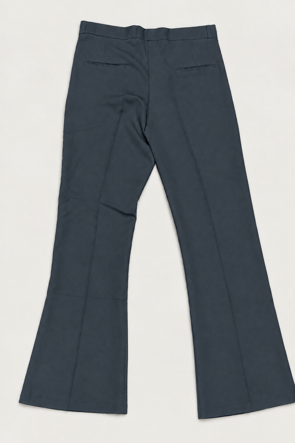 Slate Blue Bootcut Trouser - Image 4