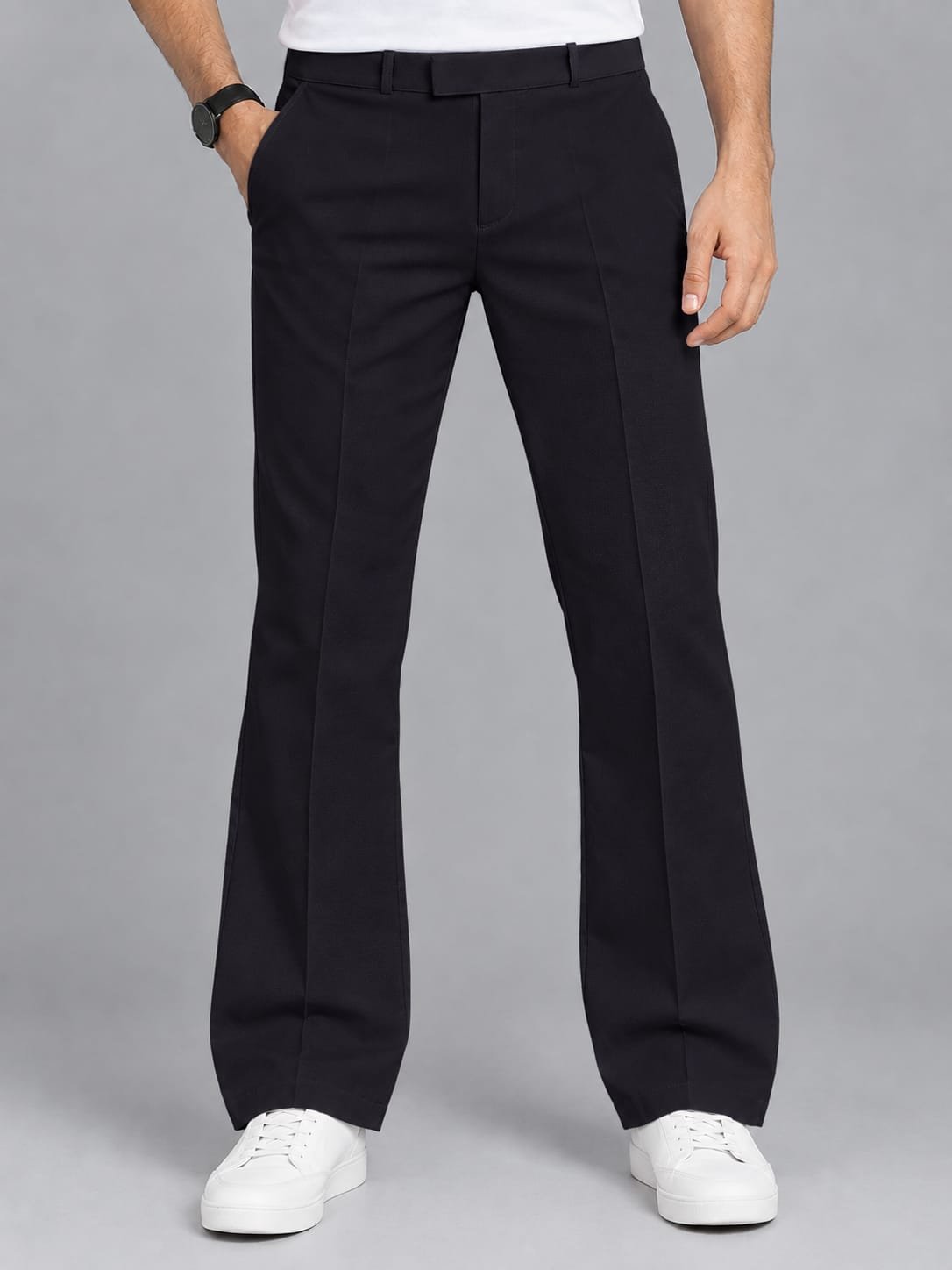 Black Bootcut Trouser